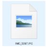 Windows 10 のエクスプローラーでJPGが特大アイコンで表示できない