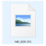 Windows 10 のエクスプローラーでJPGが特大アイコンで表示できない