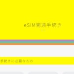 ホリエモバイルからpovo2.0にMNP予約、eSIMで乗り換えました